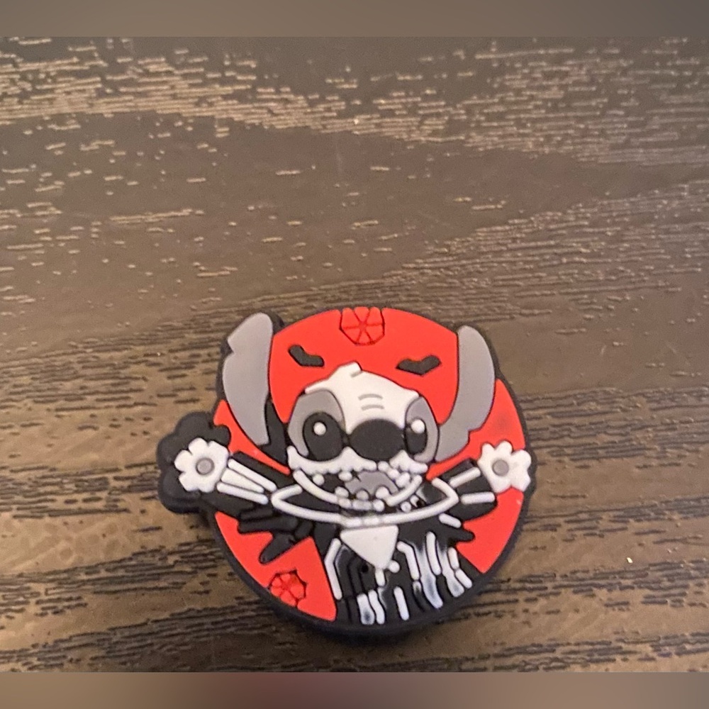 Stitch Halloween Croc Charm